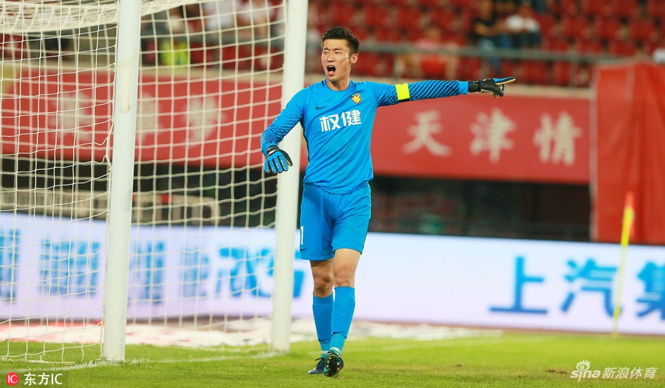 张鹭力保球门
