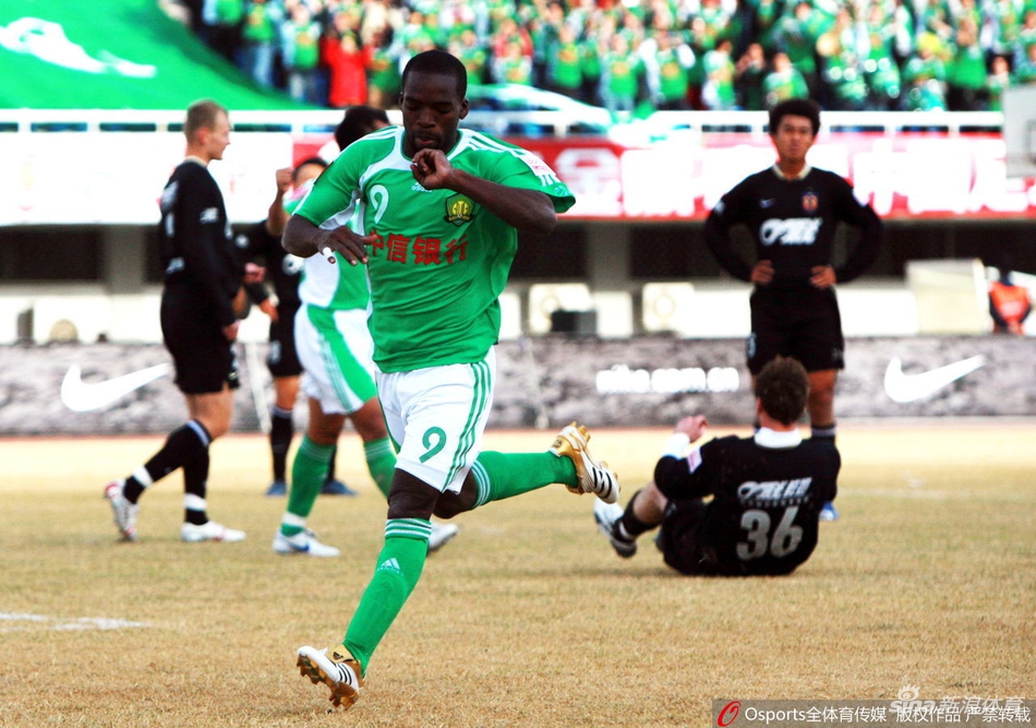 初到北京就进球