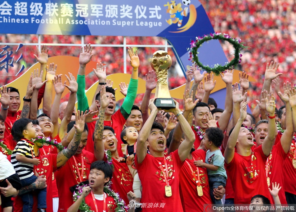 2017恒大中超冠军