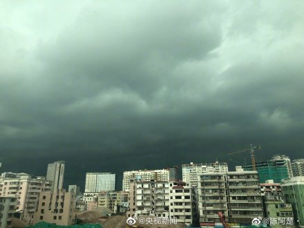 广州遭遇暴雨天气白昼如黑夜 或影响恒大鲁能之战