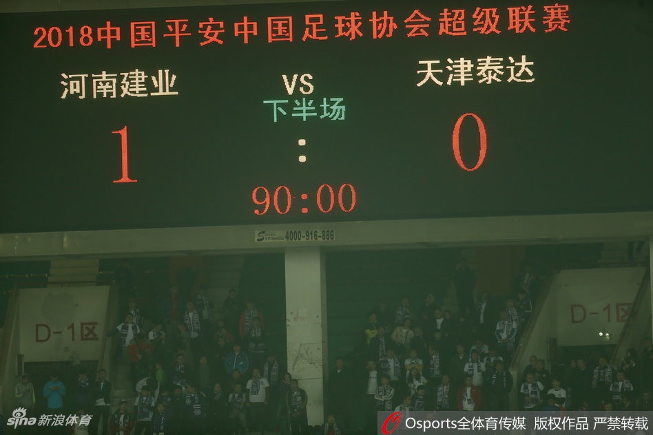 建业获得新赛季首胜