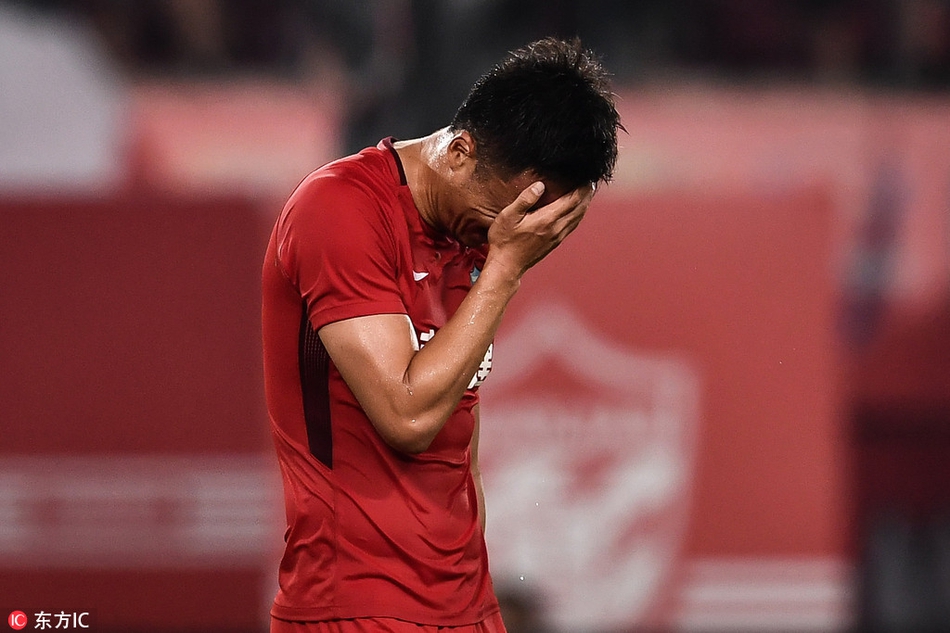 赵旭日被红牌罚下