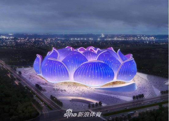 广州恒大十万人足球场动工