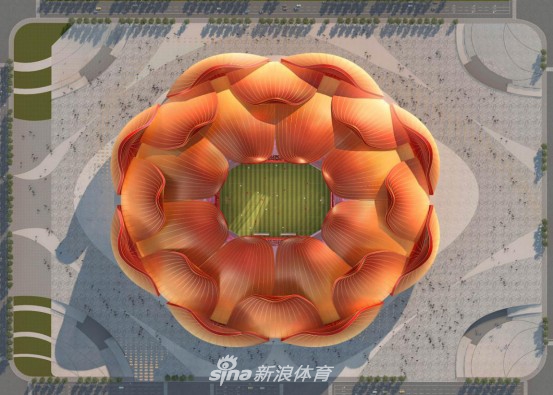 广州恒大十万人足球场动工