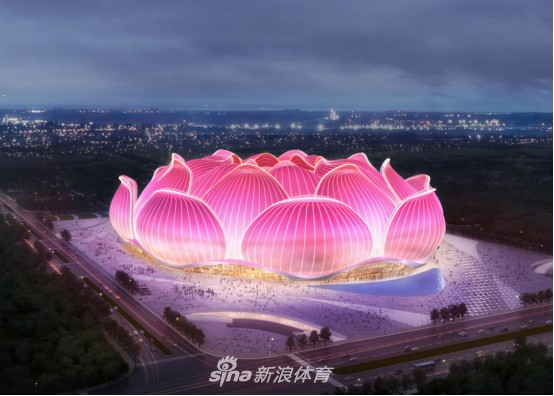 广州恒大十万人足球场动工