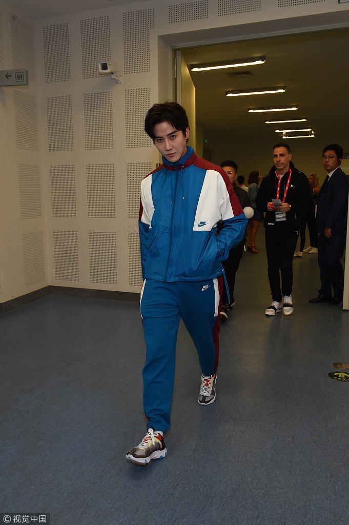 Mike Angelo亮相NBA中国赛