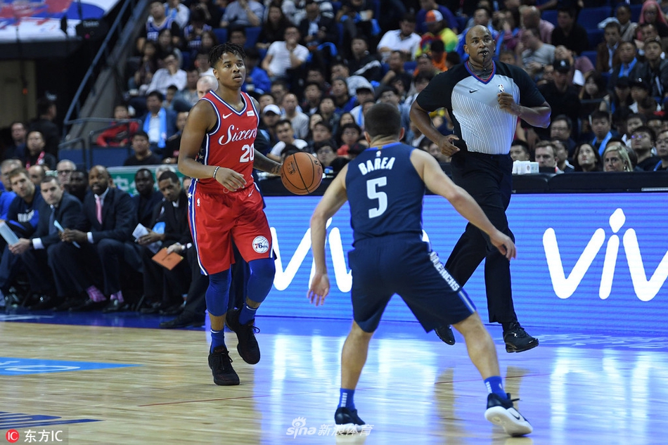 [NBA中国赛上海站]76人120-114独行侠