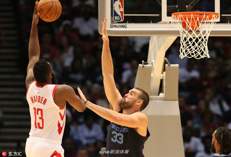 [季前赛]火箭131-115灰熊