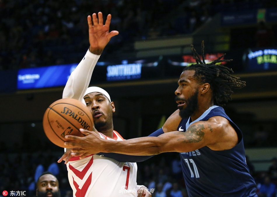 [季前赛]火箭131-115灰熊