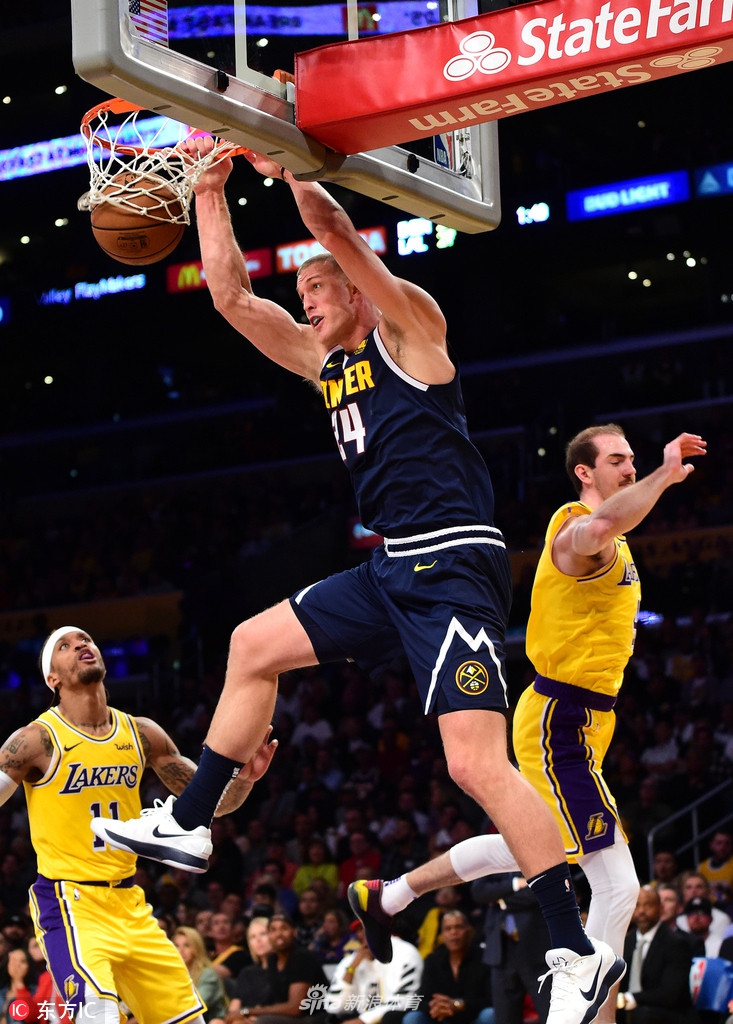 [季前赛]湖人111-113掘金