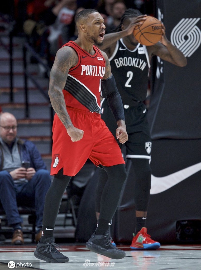 [NBA常规赛]篮网119-115开拓者