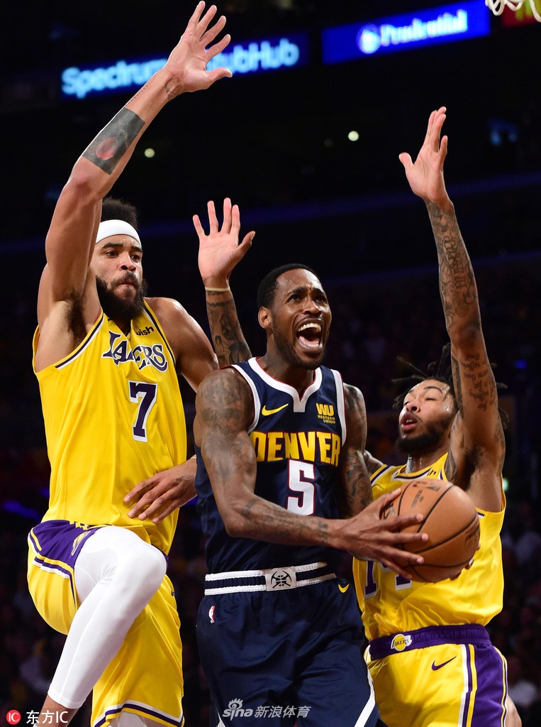 [季前赛]湖人111-113掘金