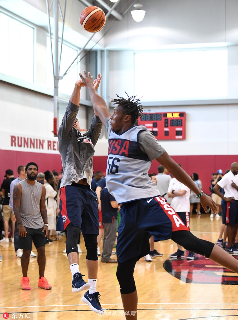 杜兰特欧文一众大牌疯狂训练！只因一王牌在场