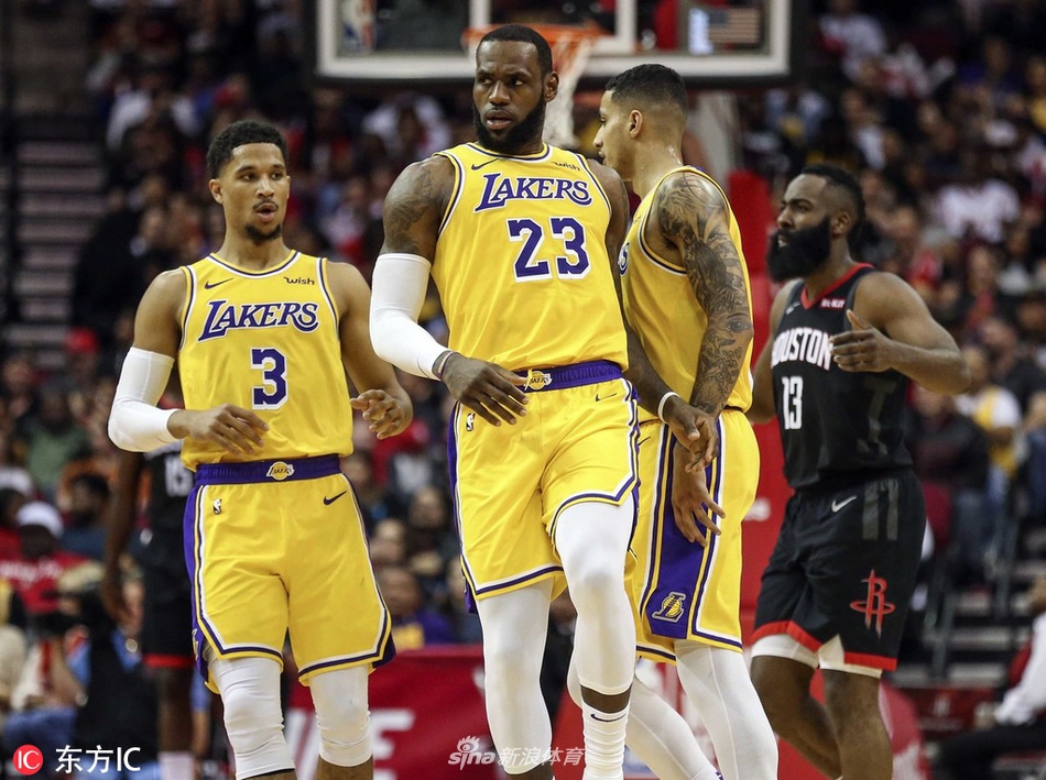 [常规赛]火箭126-111湖人 哈登爆砍50分三双