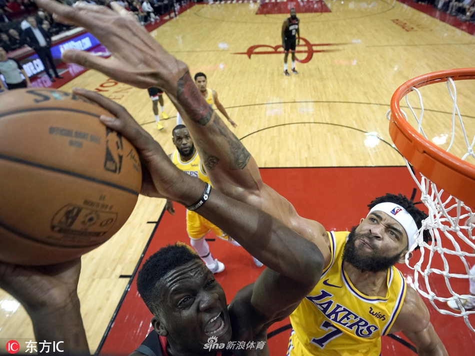 [常规赛]火箭126-111湖人 哈登爆砍50分三双