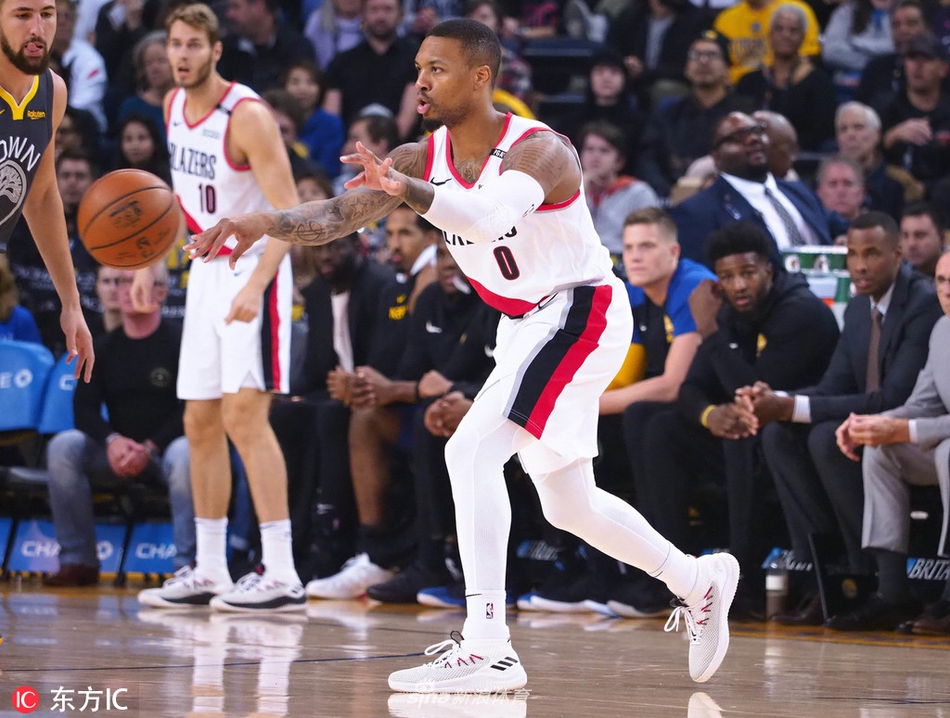 [常规赛]勇士125-97开拓者