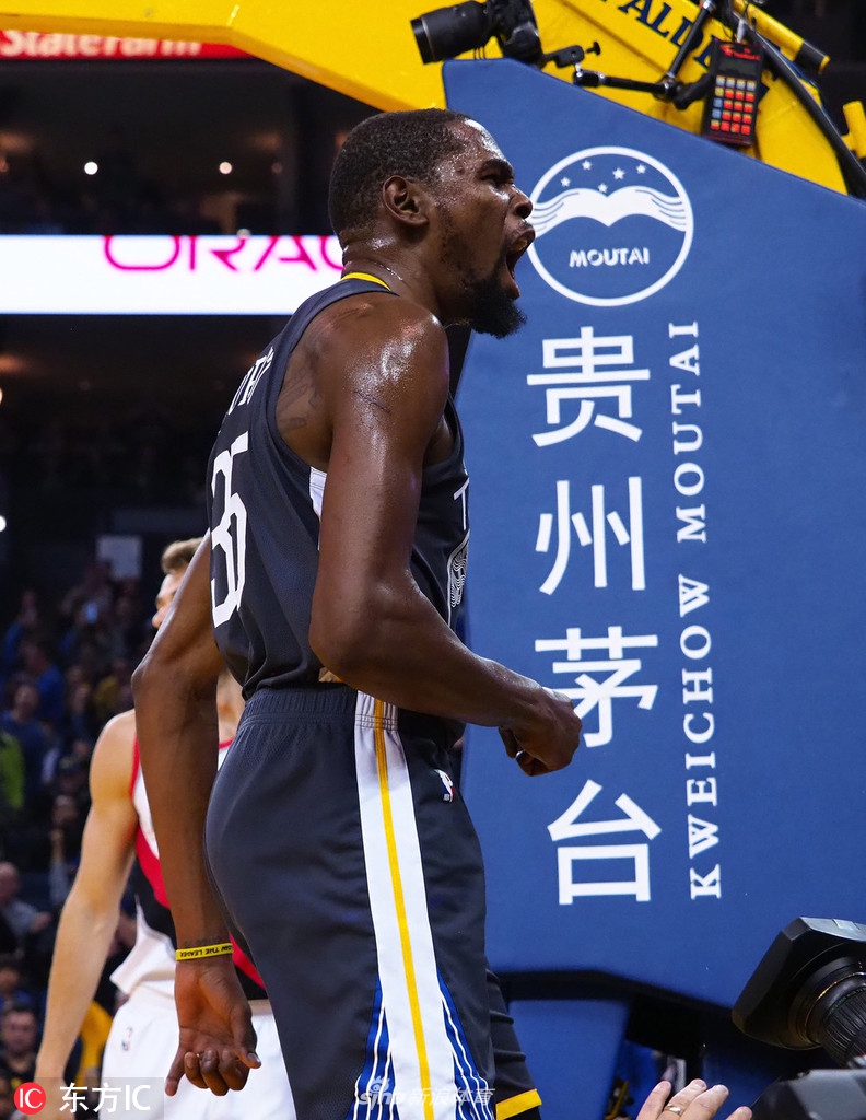 [常规赛]勇士125-97开拓者