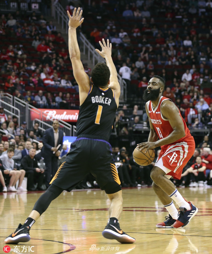 [常规赛]火箭108-102太阳 哈登41分准三双