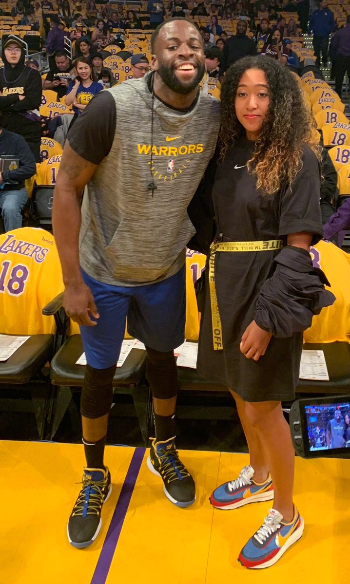 杜兰特追梦合影女子网球第一人