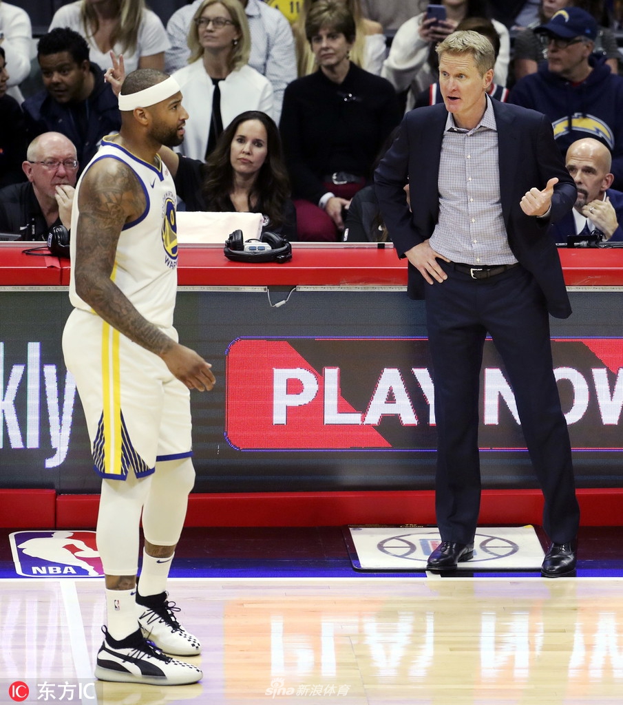 [常规赛]快船94-112勇士