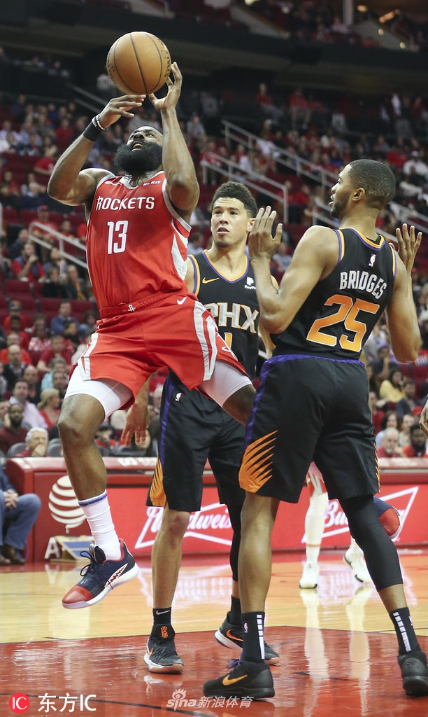 [常规赛]火箭108-102太阳 哈登41分准三双