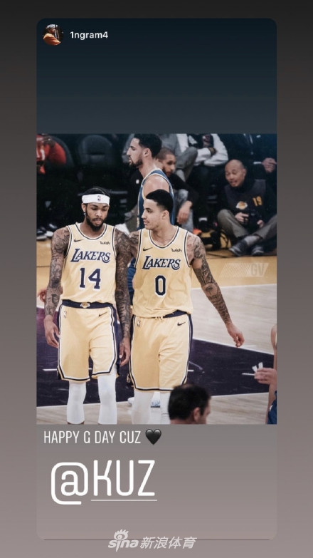 湖人资历最老的新星!官方祝库兹马24岁生日快乐
