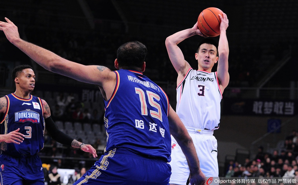 CBA第15轮:辽宁117-104同曦