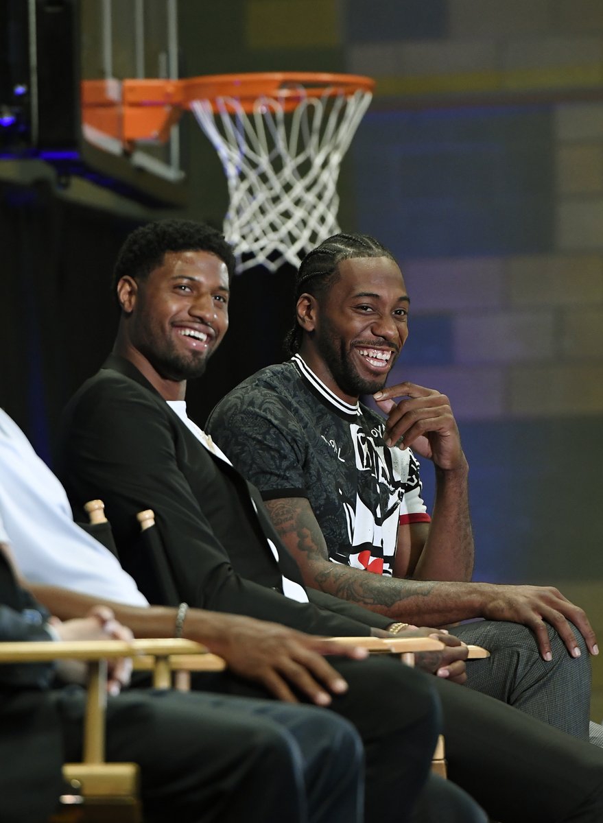 快船迎来了莱昂纳德与乔治两位巨星