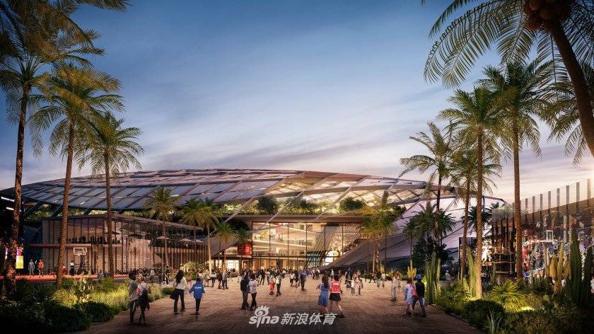 霸气！快船老板出巨资修新球场 概念图曝光2024年完工