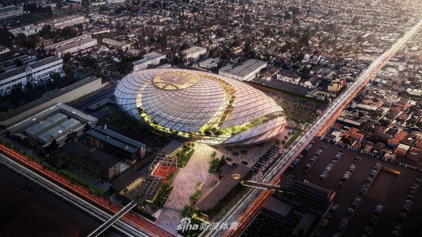 霸气！快船老板出巨资修新球场 概念图曝光2024年完工