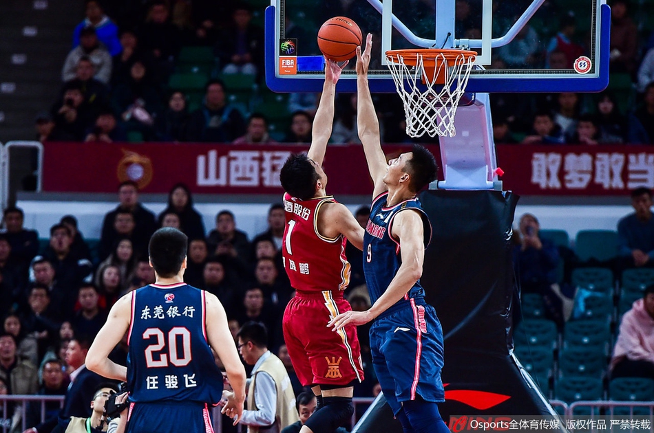 CBA第9轮:山西VS广东