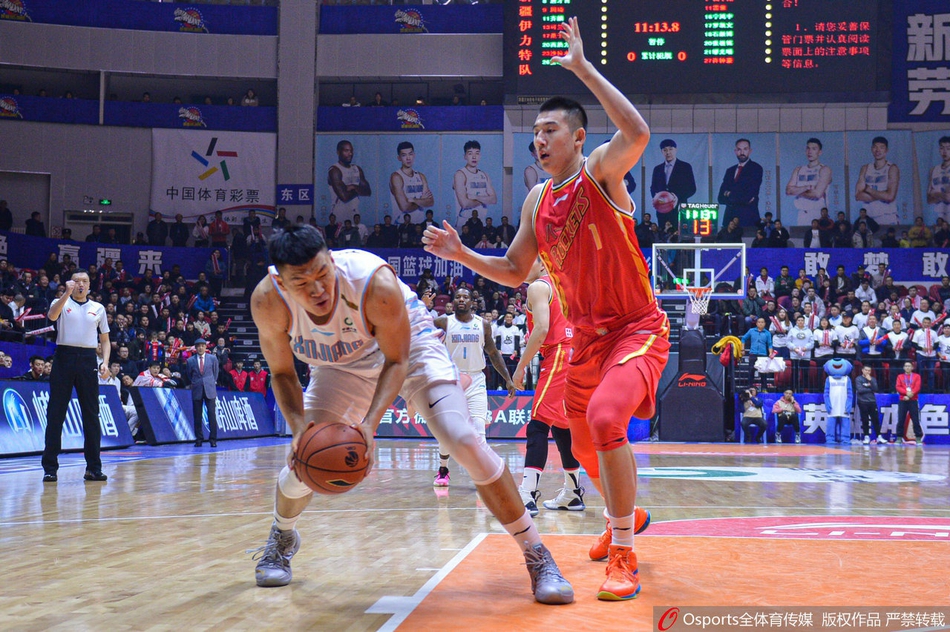 CBA第10轮:新疆VS八一