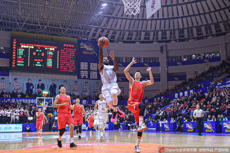 CBA第10轮:新疆VS八一