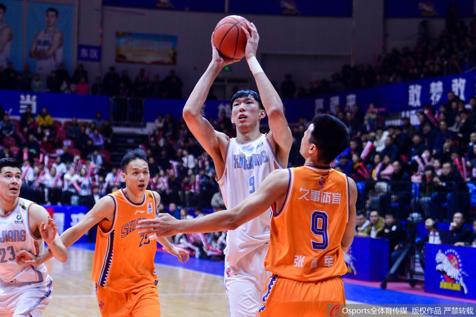CBA第20轮:新疆106-97上海