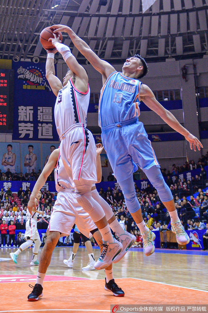 CBA第6轮:新疆VS辽宁