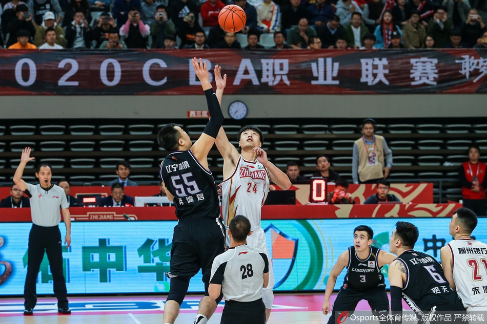 CBA第7轮:浙江VS辽宁
