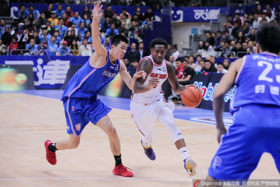 CBA第8轮:天津VS广东