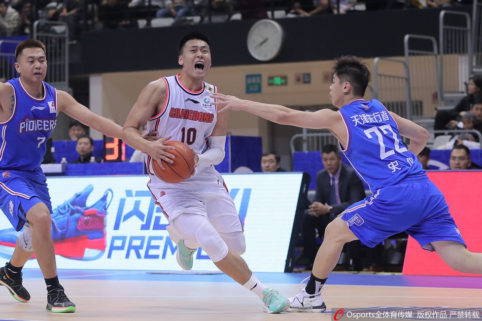 CBA第8轮:天津VS广东