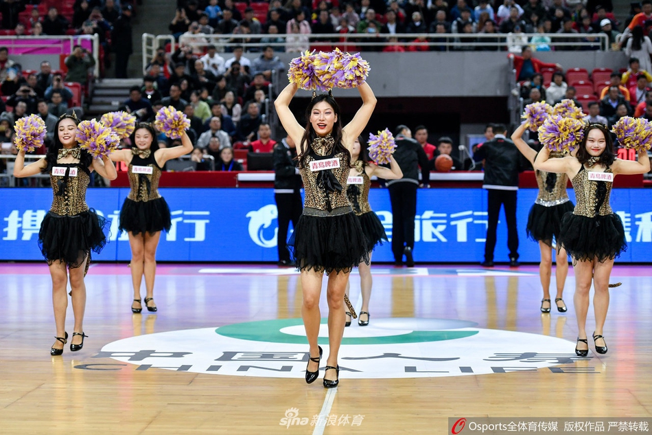 CBA第12轮篮球宝贝热舞助力