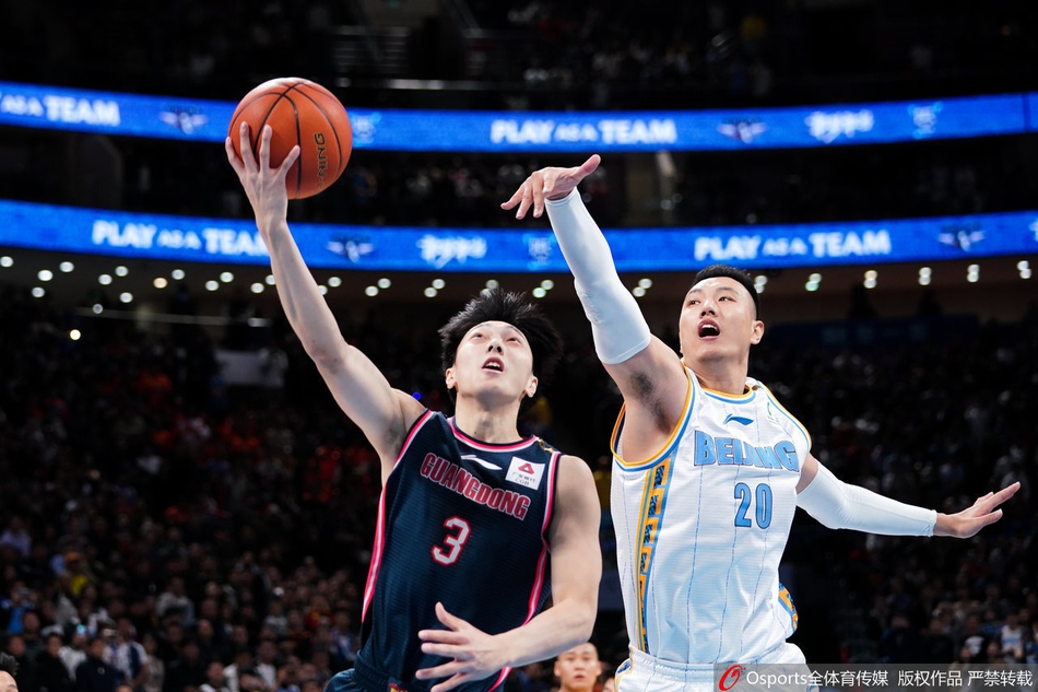 CBA第12轮:北京VS广东