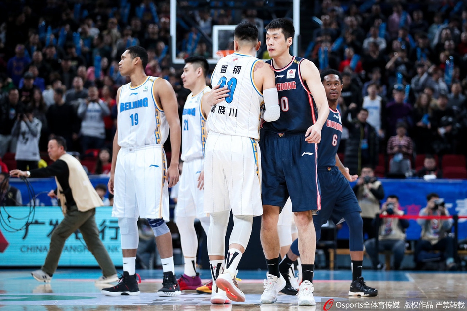 CBA第12轮:北京VS广东