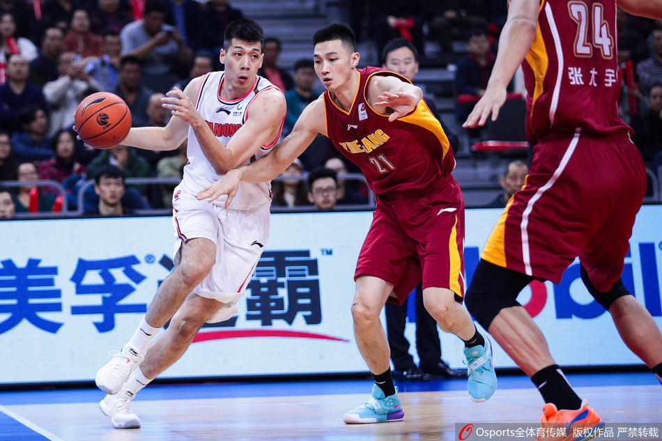 CBA第16轮:广东108-106浙江