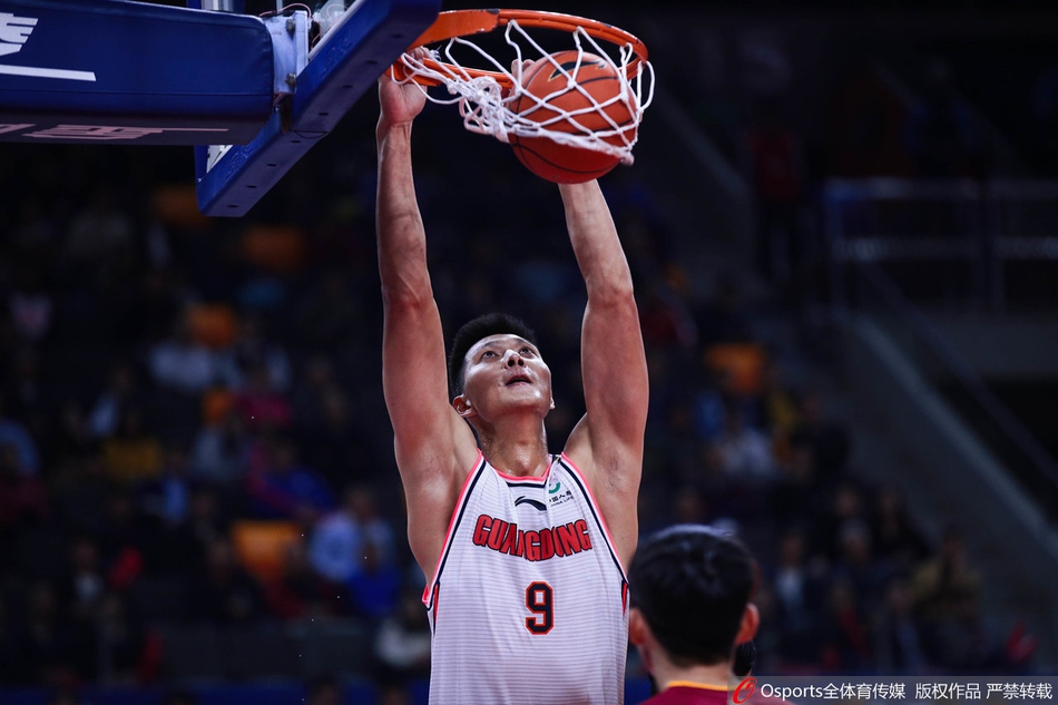 CBA第16轮:广东108-106浙江