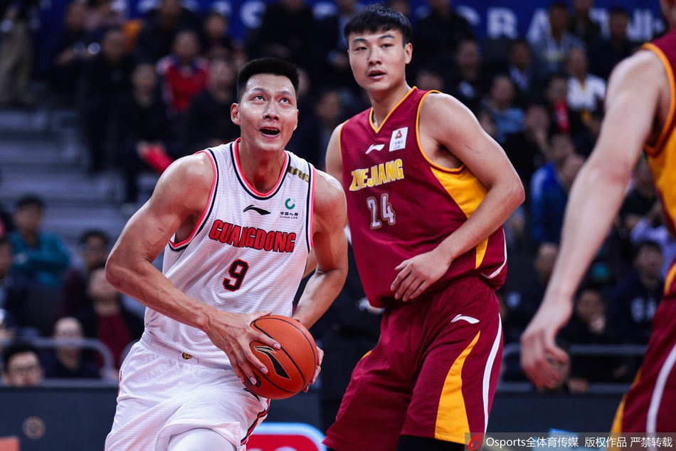 CBA第16轮:广东108-106浙江