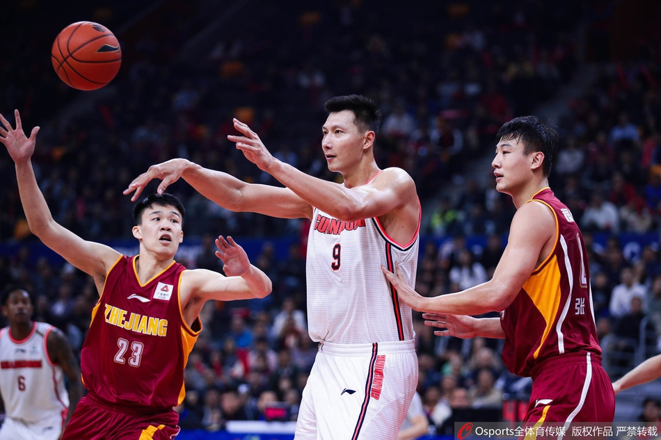 CBA第16轮:广东108-106浙江