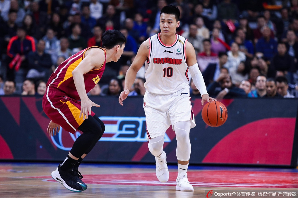 CBA第16轮:广东108-106浙江