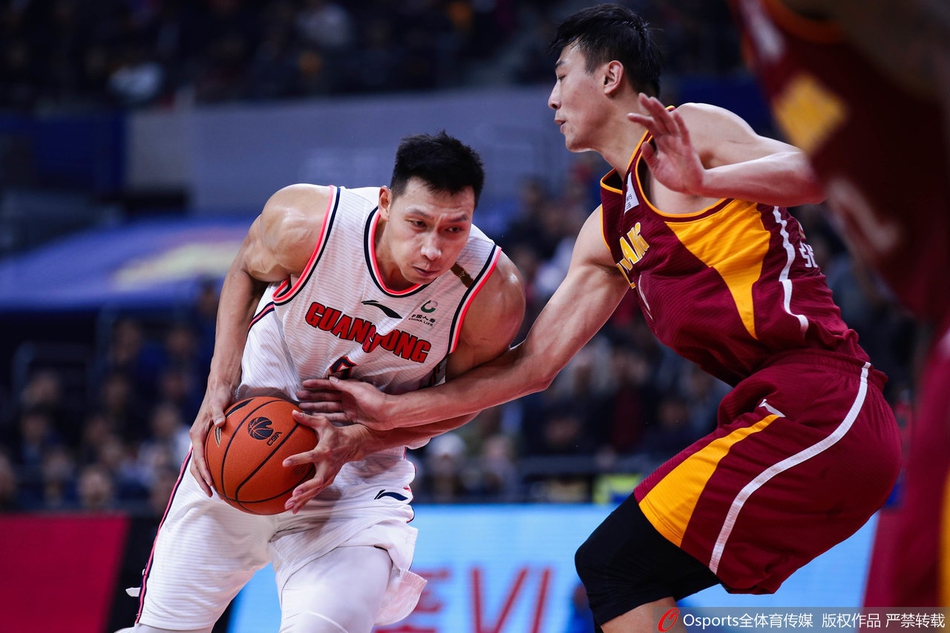 CBA第16轮:广东108-106浙江