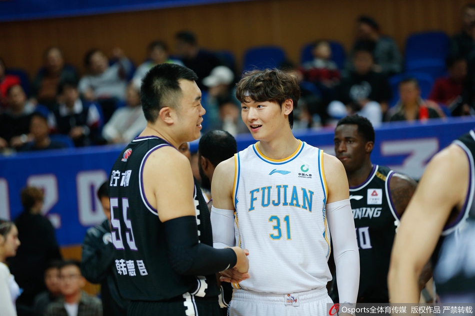 CBA第20轮:福建85-101辽宁