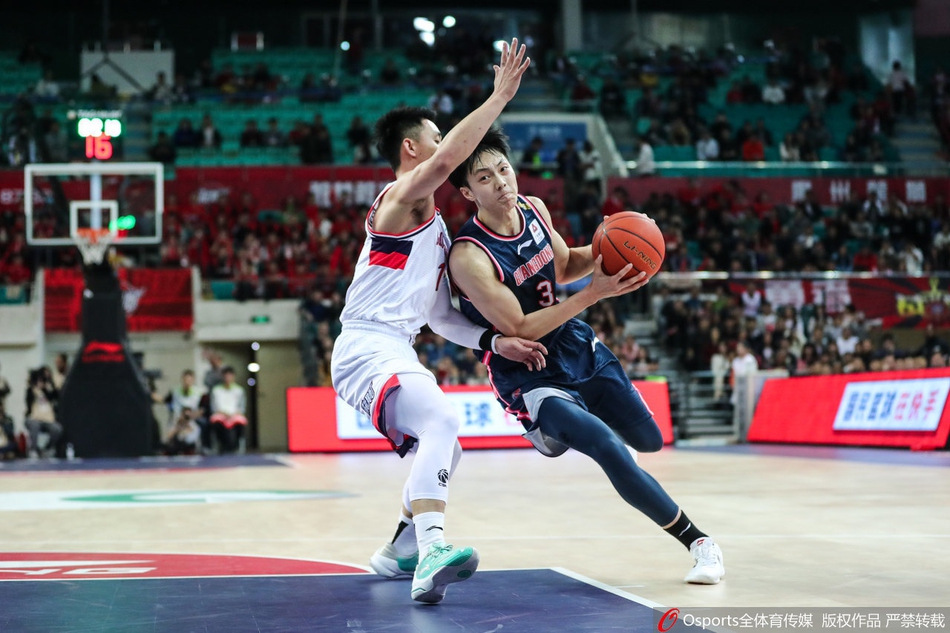 CBA第20轮:广州90-116广东