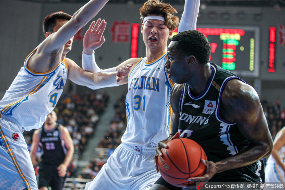 CBA第20轮:福建85-101辽宁